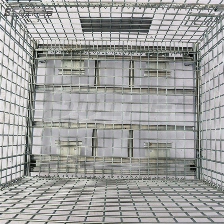 folding wire container 48x40x42 base
