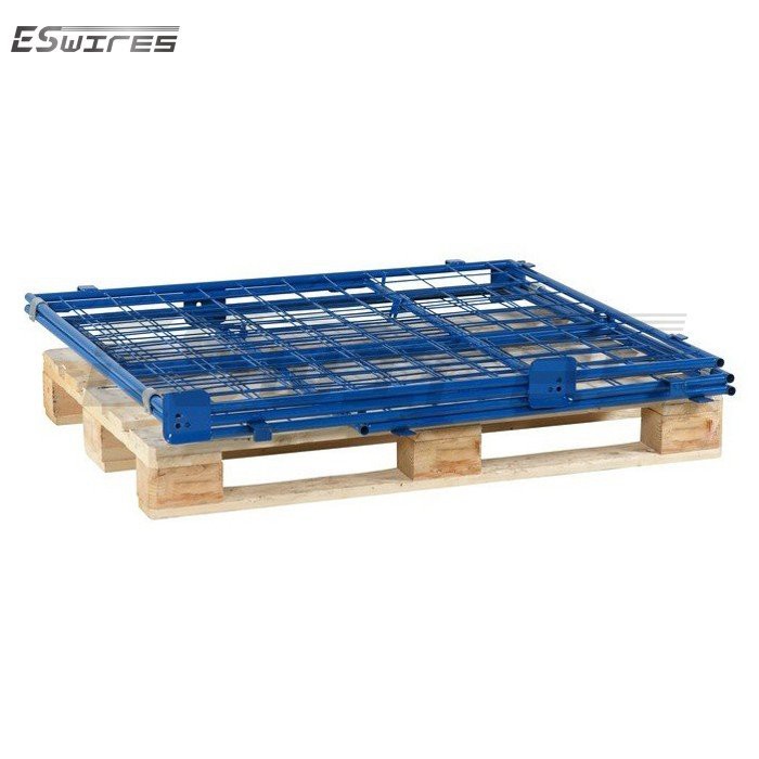 Stackable pallet cages Fold